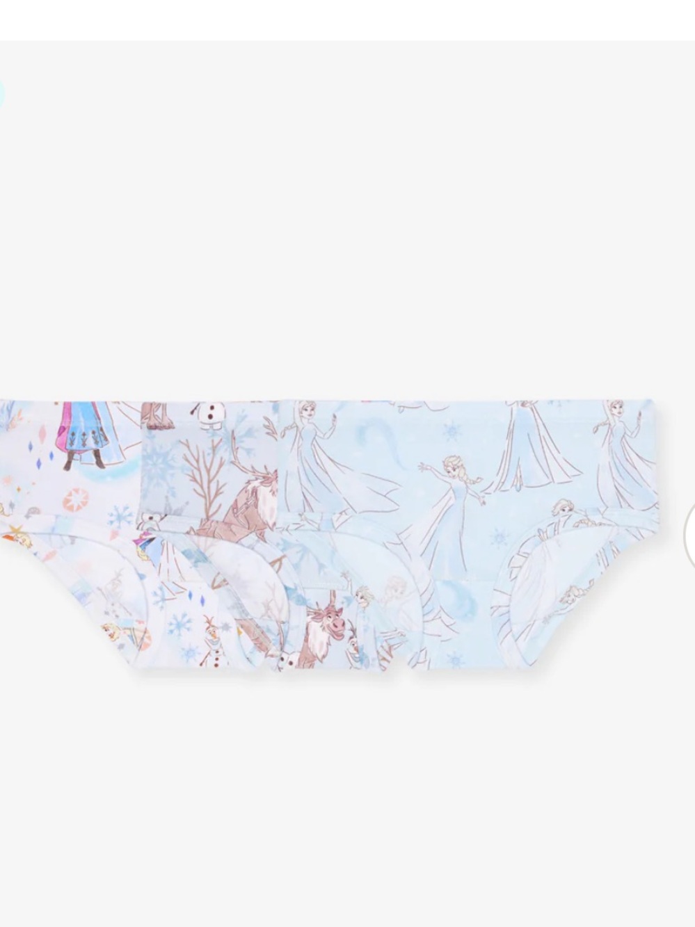 Posh Peanut Disney Elsa & Anna Girls Brief Set